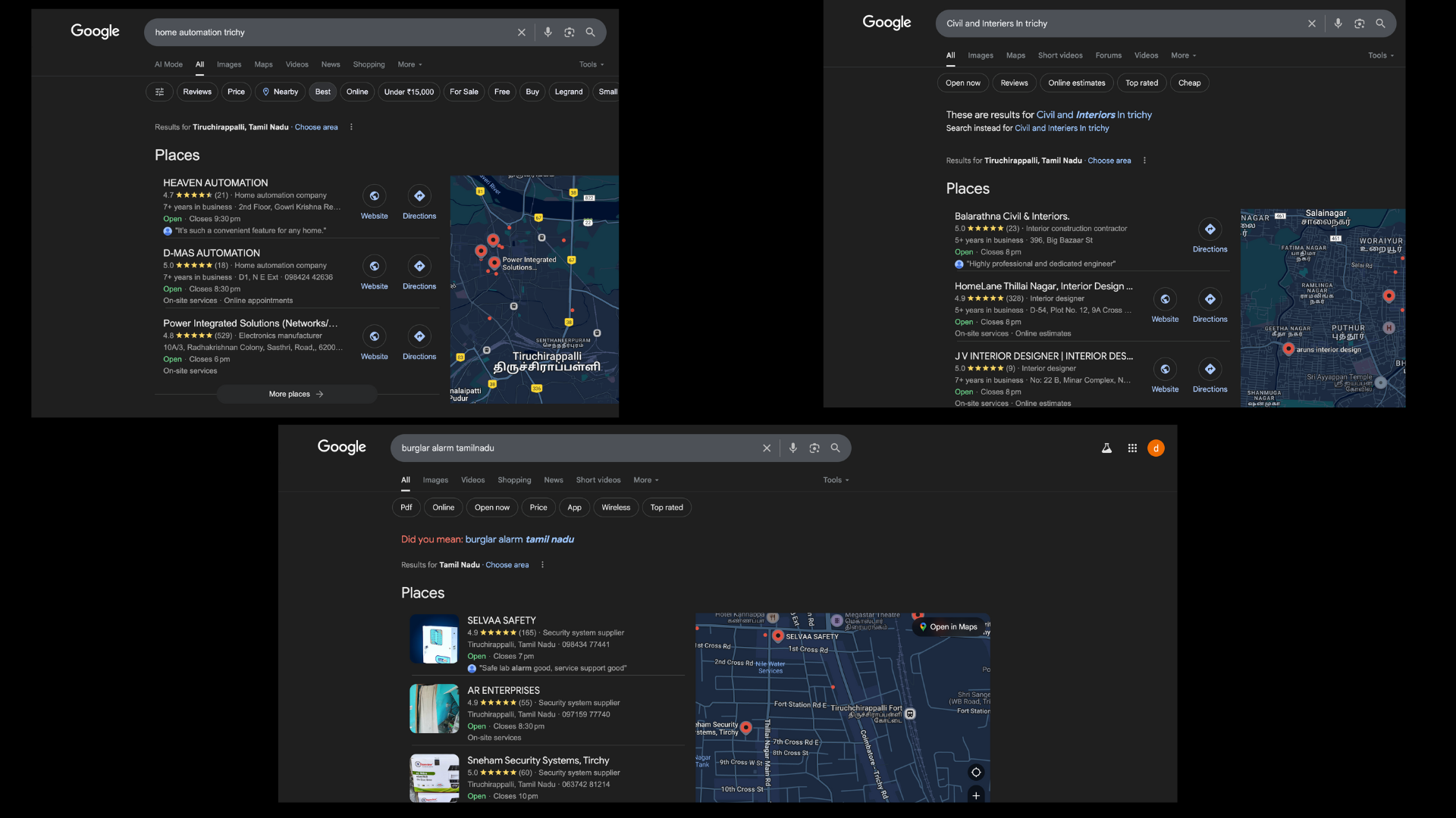 Local SEO Dashboard